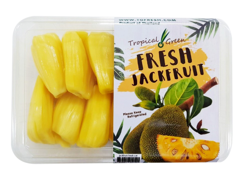 fresh cut jackfruit