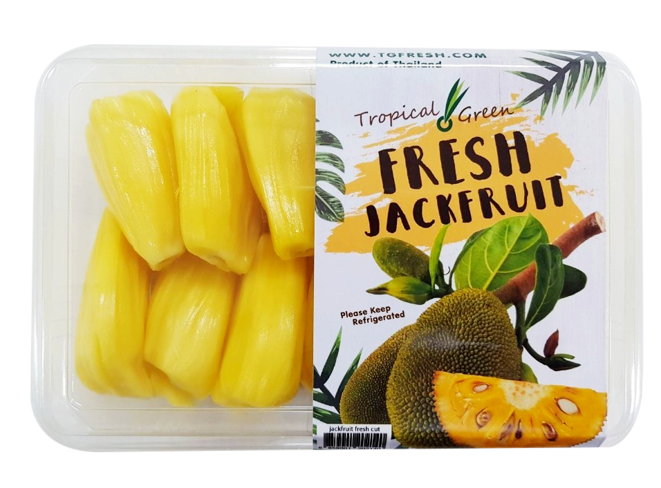 fresh cut jackfruit