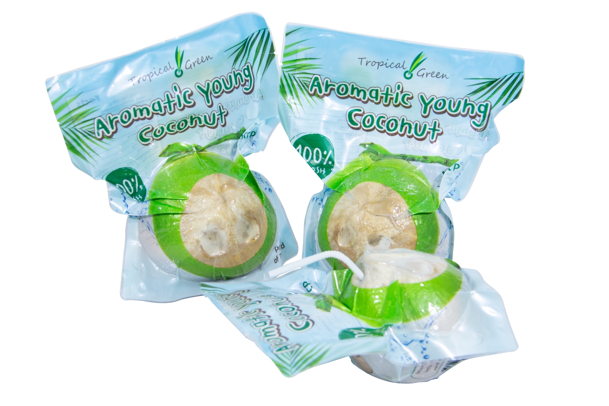 Coconut in Vacuum Pack | Tropical Green