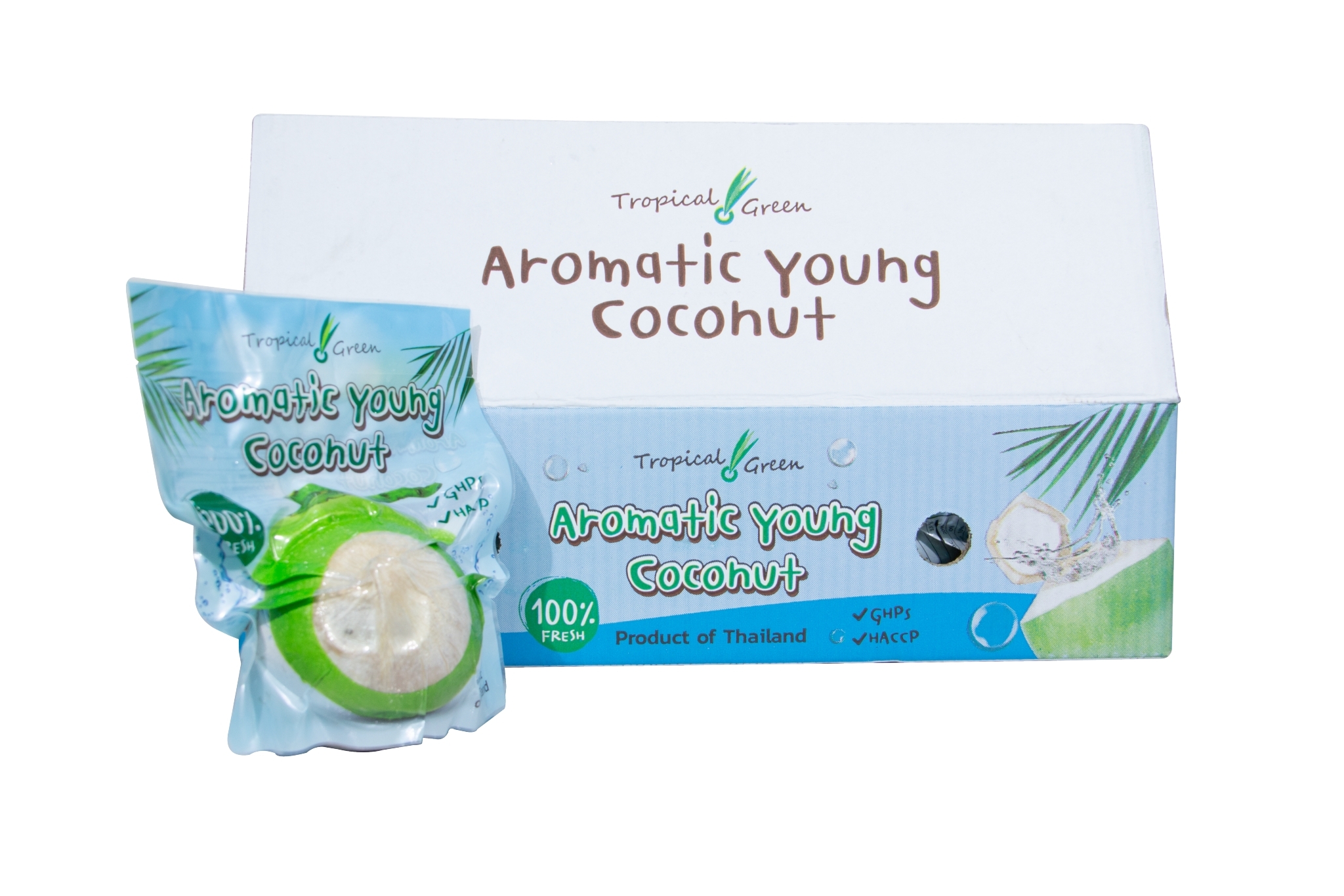 Coconut in Vacuum Pack | Tropical Green